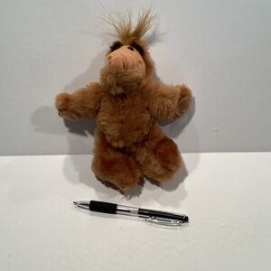 Vintage ALF Plush Window Cling Suction Cup Doll Stuffed Animal 1988 Alien Brand